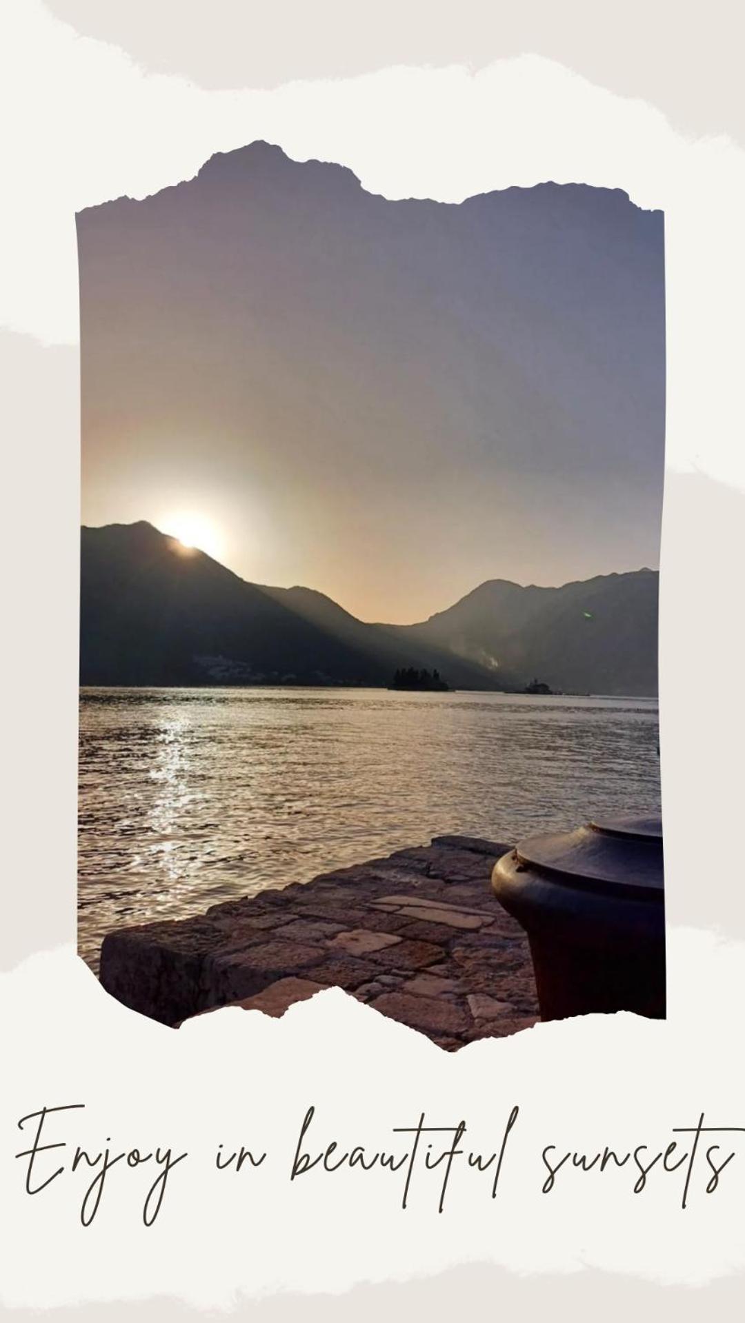 Apartments Visit Perast Exterior foto